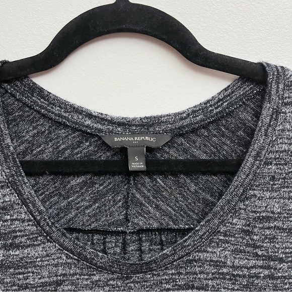 Banana republic Gray Slub Scoop Neck Flowy Tank Size Small - Picture 3 of 7